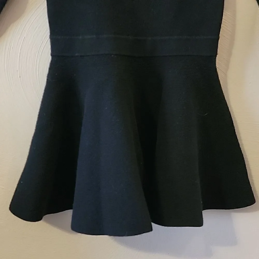 BABY GAP BLACK LONG-SLEEVE SWEATER DRESS, SIZE 18-20 MONTHS